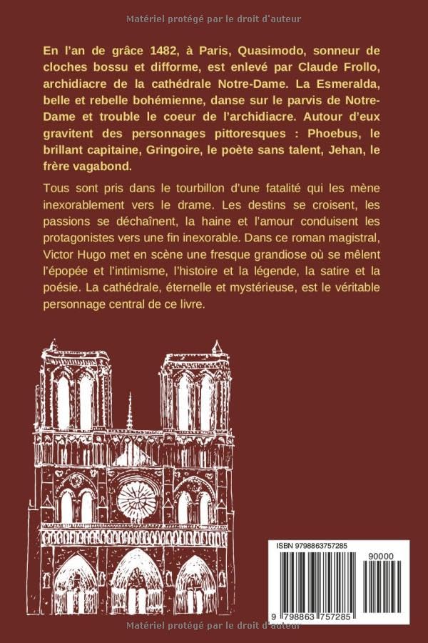 NOTRE DAME DE PARIS - Victor Hugo - Edition Integrale Collector: Amours et Destins dans les Ombres de Notre-Dame (French Edition) - Image 2