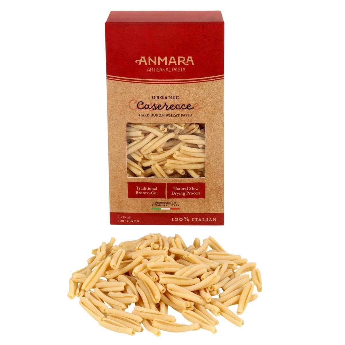 See full amazon price history chart for Anmara Artisanal Pasta, Organic Caserecce, Hard Durum Wheat, 500 g Anmara Artisanal Pasta, Organic Caserecce, Hard Durum Wheat, 500 g (B08L569T72) Amazon Price History, Amazon Price Tracker
