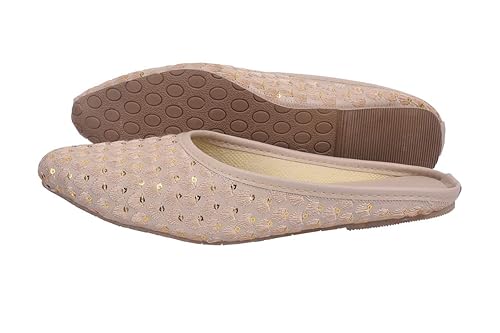 Zoya Collection Present Punjabi/Jaipuri Designer Juti/Mojari/Sandal/Makhi Chappal for Women Girls (WS_A.21-01_ZC_P)