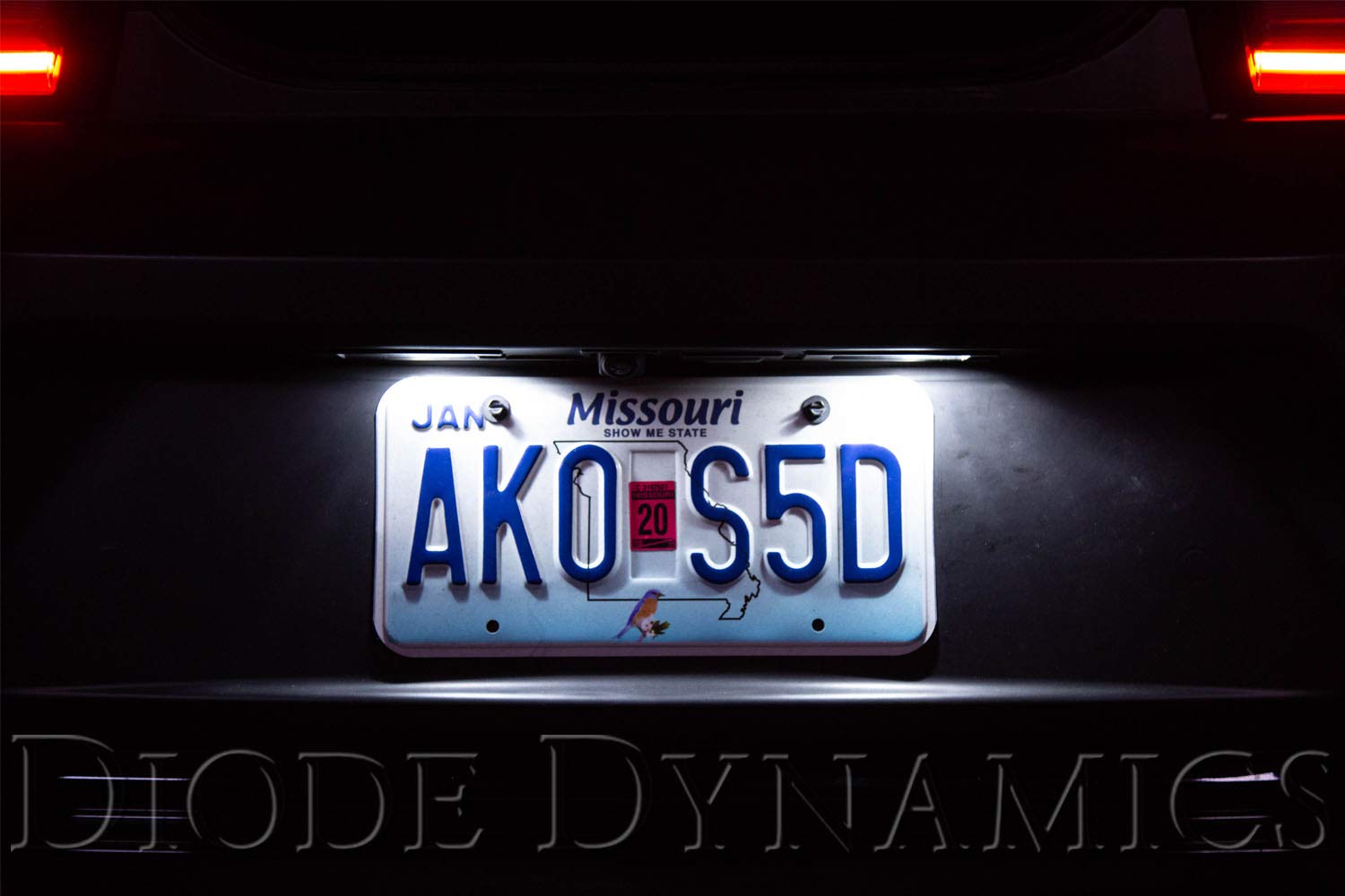 Diode Dynamics License Plate LEDs compatible with Chevrolet Camaro 2010-2024 (pair), 194 HP3 Pure White (5000K)