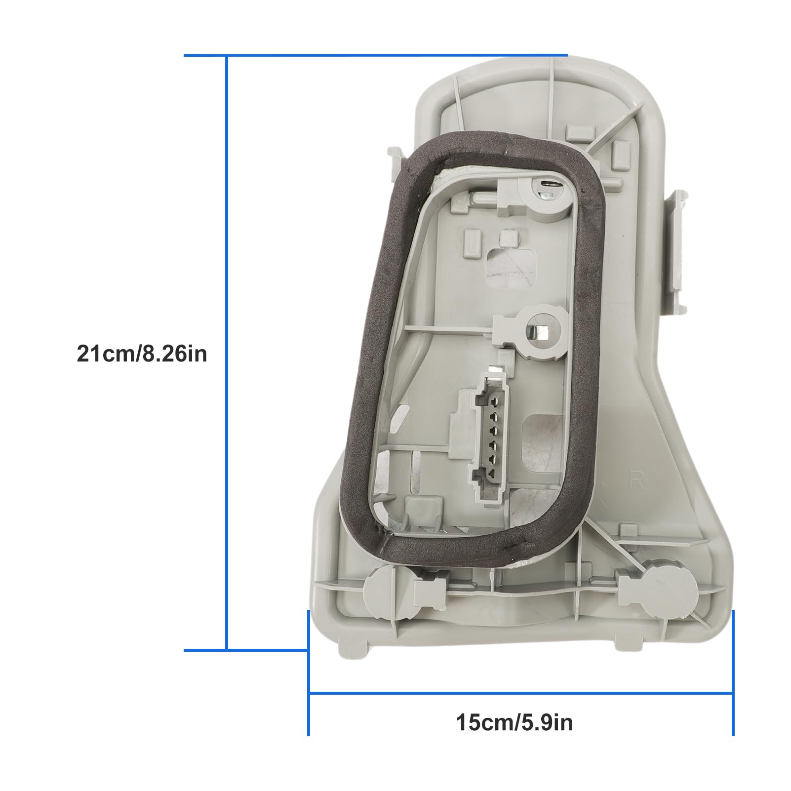 1 paire Portalampada para VW Polo 4(9N3) 2005-2010 Porta Lampada Posteriore Support Lampe pour feu arrière 6Q6945257F 6Q6945258F (Gauche et Droit)