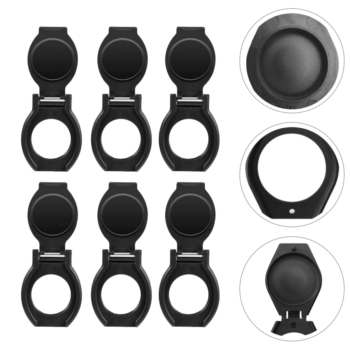 Uonlytech 1Set Camera Lens Covers Black Webcam Lens Caps for Privacy Protection Compatible with Laptops Tablets and Phones Essential Camera Accessories
