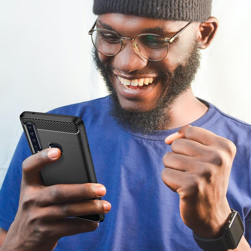Image of Basic Case for Samsung Galaxy A9 2018 (Carbon Fibre Black)