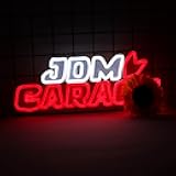 JFLLamp J.D.M Garage Neon Signs for Wall Decor Garage Neon Lights for Bedroom Led Signs Suitable for Dormitory Man Cave Christmas Gift