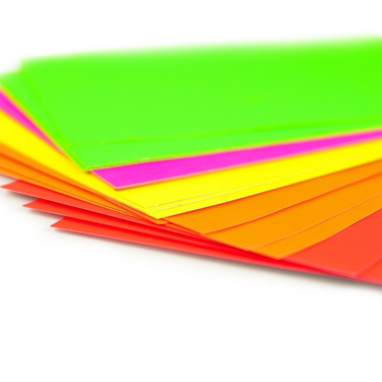 Pennine Neon Card, Multi-Colour, A5, 24-Piece