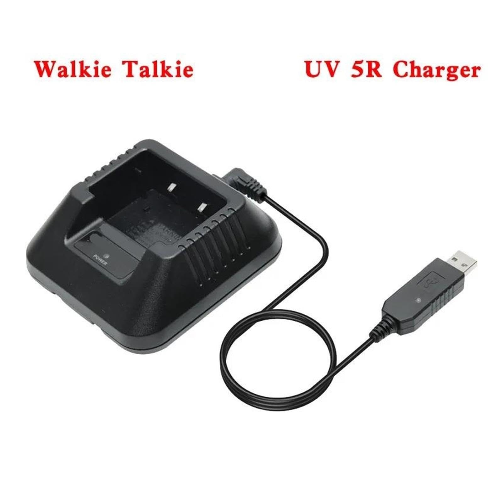 Base de Carga for walkie-Talkie, Compatible con Baofeng,