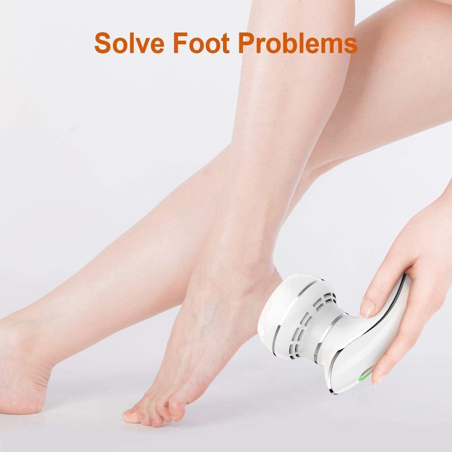 Portable vuoto elettrica adsorbimento piede Grinder, piedi elettrici USB rimozione del callo, lima del piede piede di Pedicure cura Strumenti, Dual-Speed ​​Callus Remover for Dead Skin hard Incr