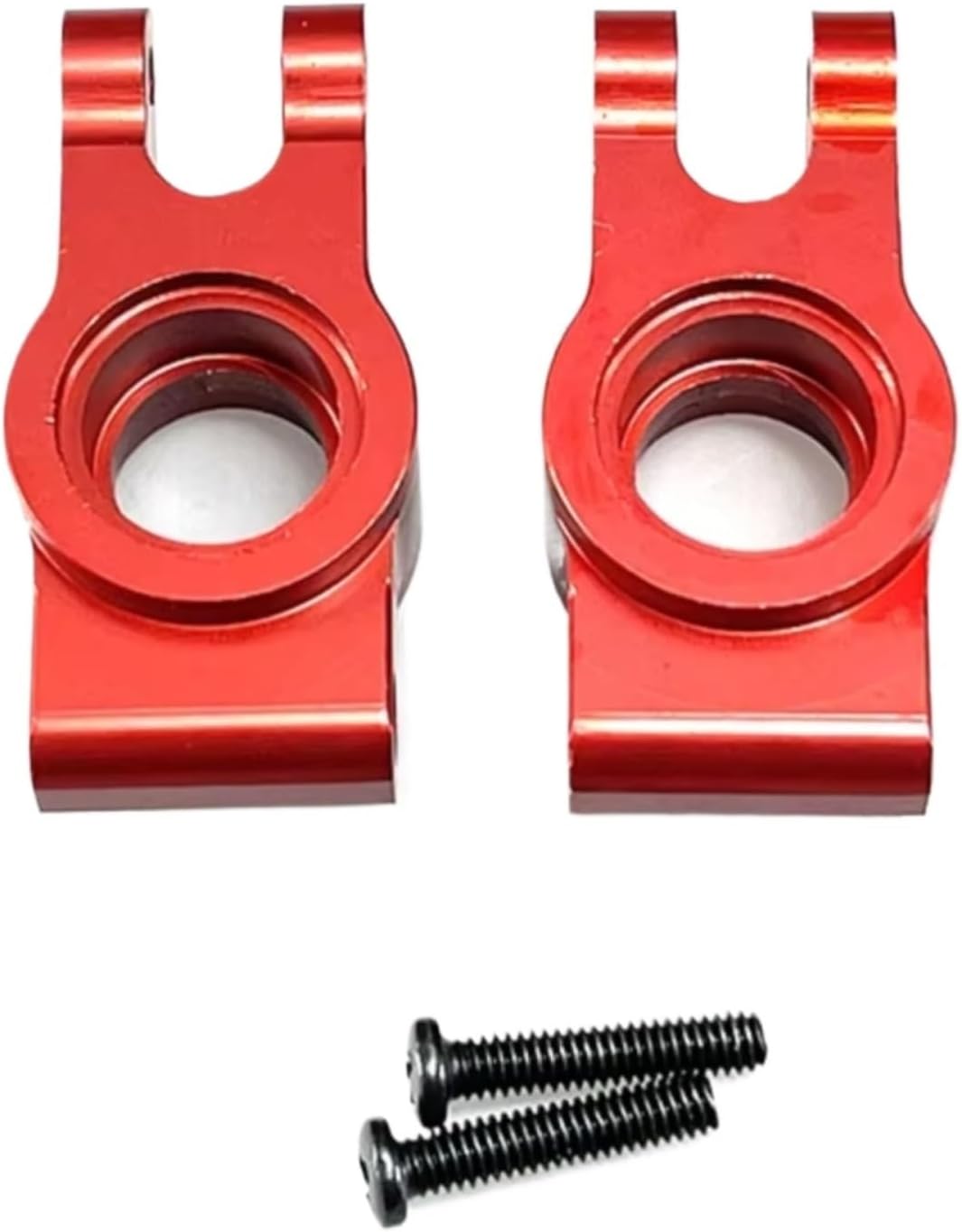 For Mjx For Hyper Go 1/14 14301 14302 Remote Control Car Modified Accessories Parts Upgraded Metal Rear Wheel Cup Fixed Rc Models Accessories(Red)
