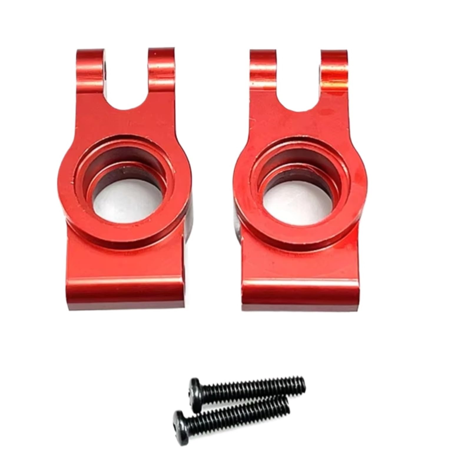 For Mjx For Hyper Go 1/14 14301 14302 Remote Control Car Modified Accessories Parts Upgraded Metal Rear Wheel Cup Fixed Rc Models Accessories(Red)