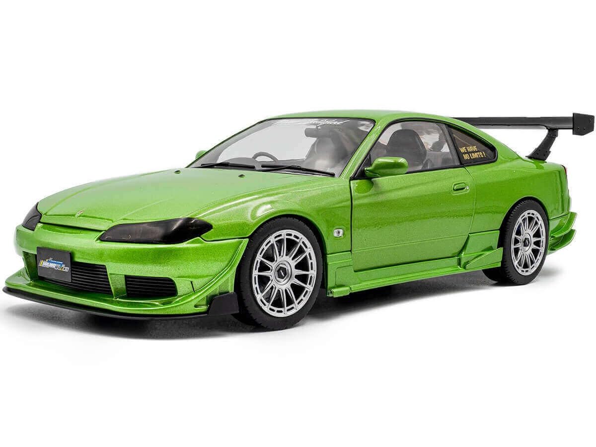 ミニカー Nissan Silvia S15 Spec R Aero 1/18Green Solido 1:18 Nissan Silvia S15 SPEC-R Aero Green : Amazon.co.uk
