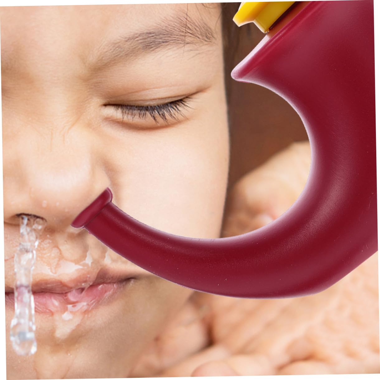 Irrigador Nasal Diseño Fácil de Usar de Plástico Ligero Pack de 3 Piezas para Lavado de Nariz Diario Aire Libre para Jóvenes