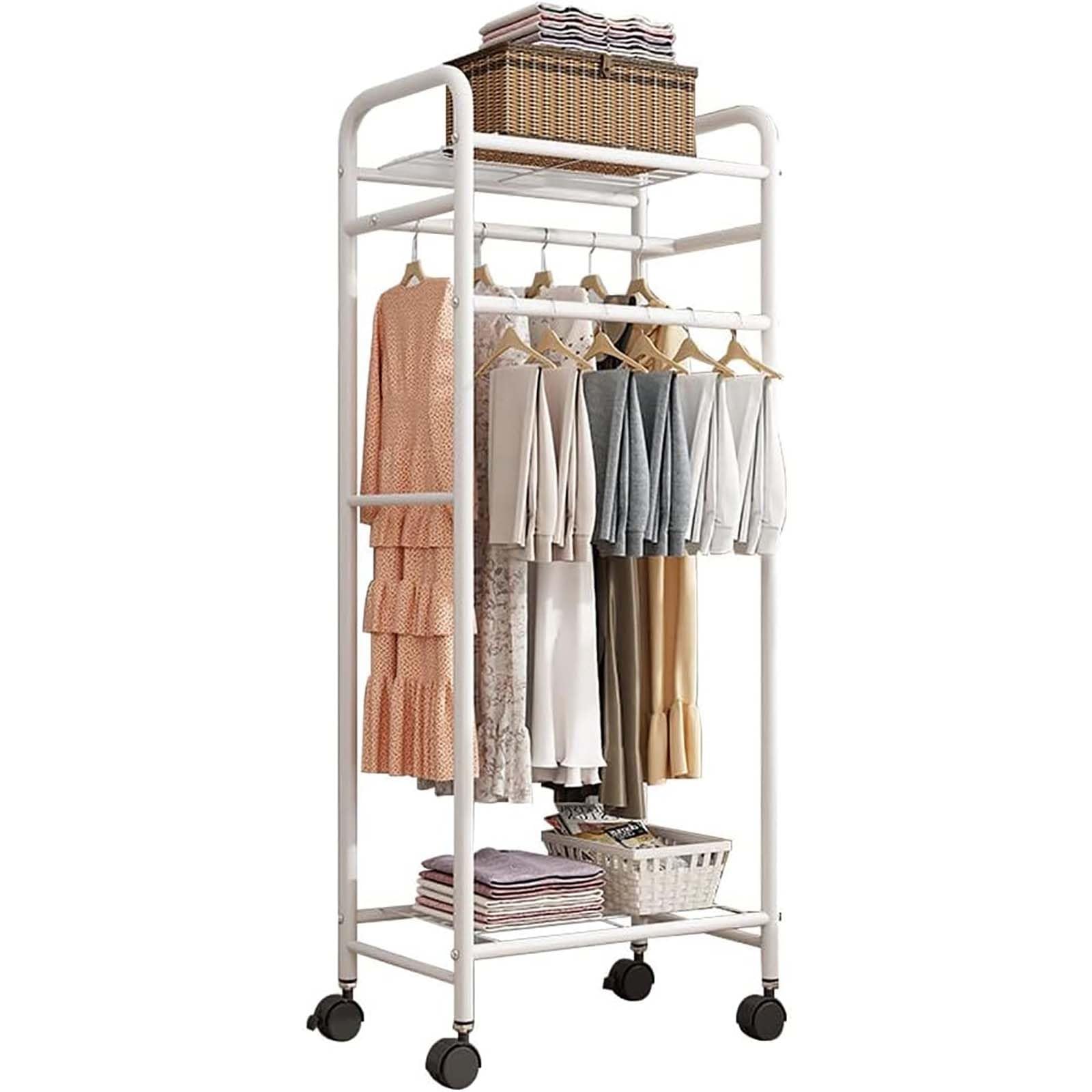 Portant à vêtements robuste pour en finir avec le manque de place et les armoires pleines
