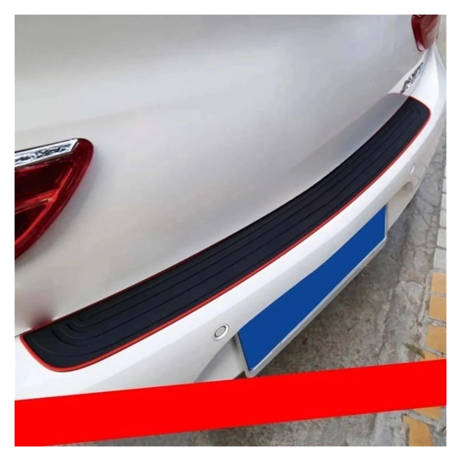 CGEAMDY Striscia Protezione Il Bagagliaio Auto, Protezione Paraurti