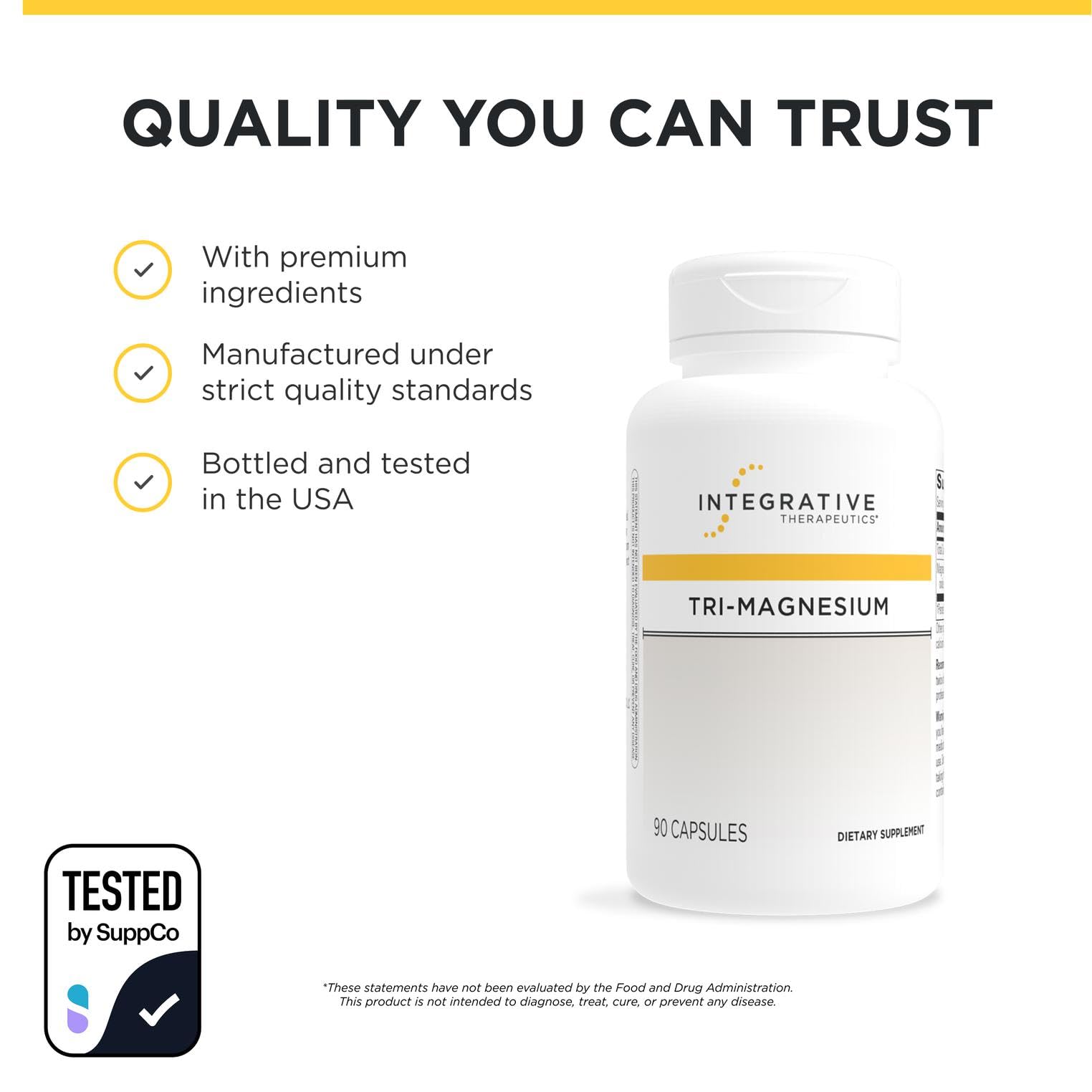 Integrative Therapeutics Tri-Magnesium Supplement, 90 Capsules — Amazon image 6