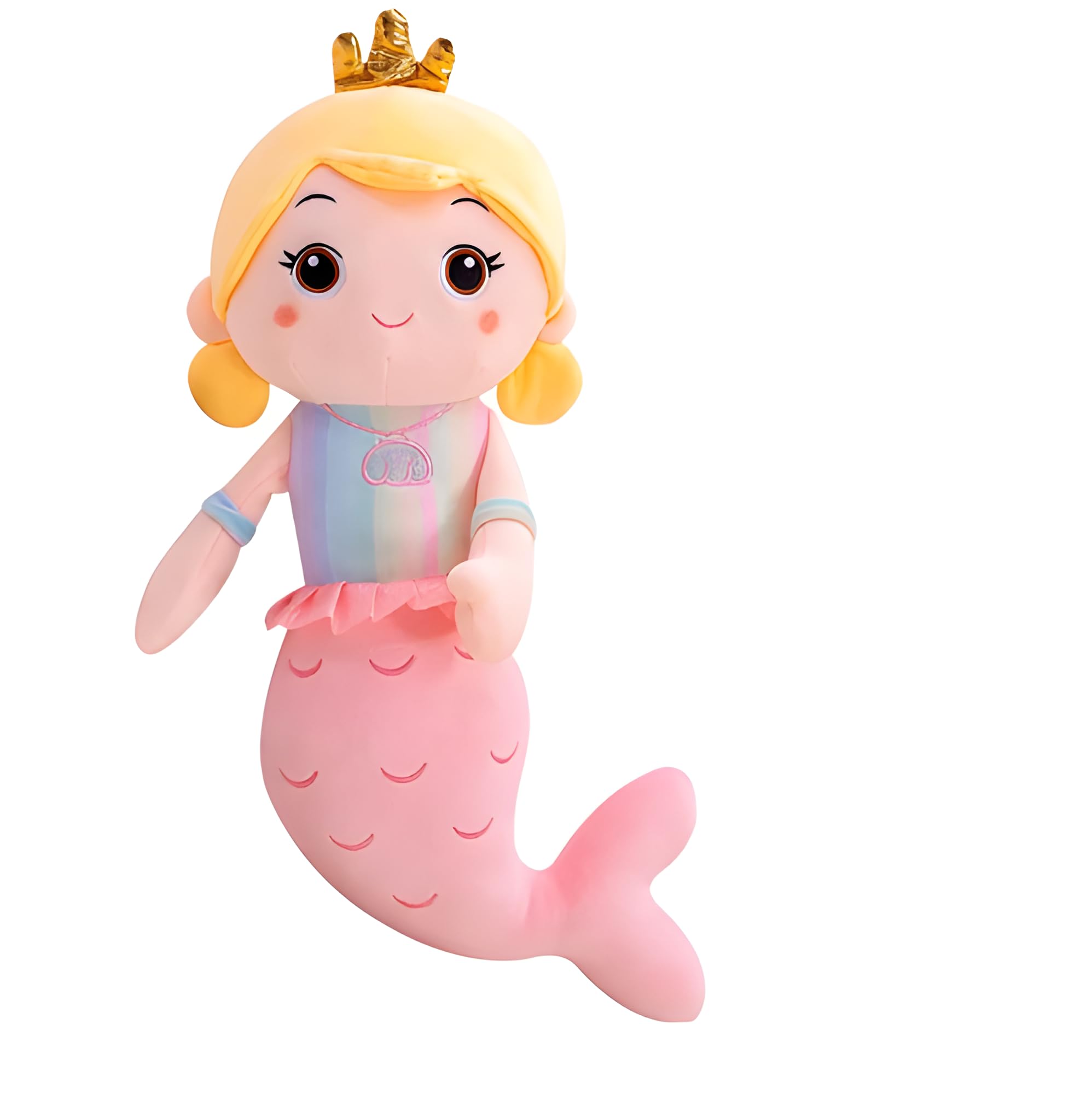 Liquortees Mermaid Dolls for Girls, Soft Toys for Baby Girl, Baby Doll Toys Plush Toys, Teddy Bear, Dolls for Girls Age 5 to 10 Years, for Kids Birthday Stuffed Toys