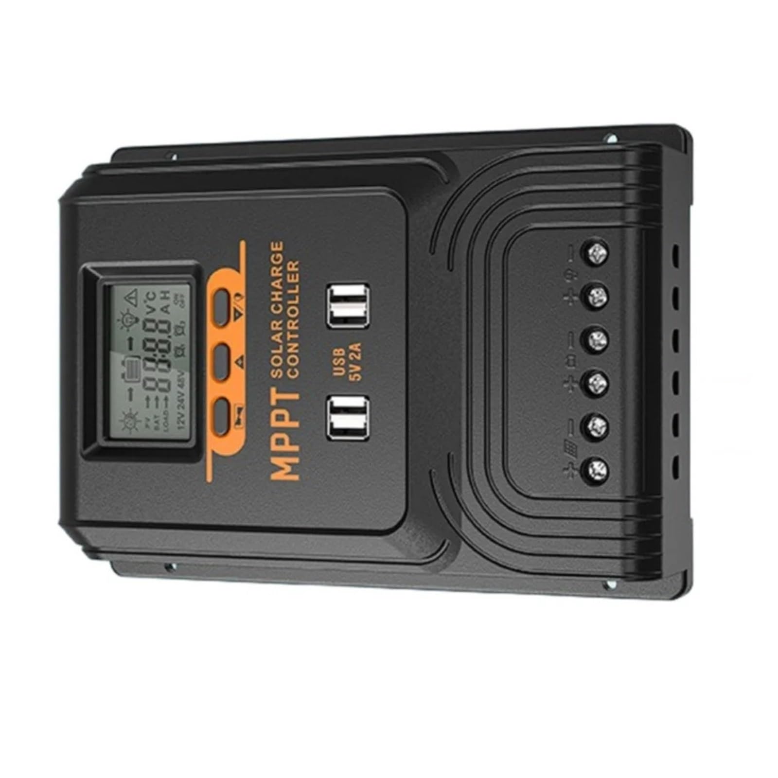 Controlador De Carga Solar 50A Auto 12V 24V 36V 48V