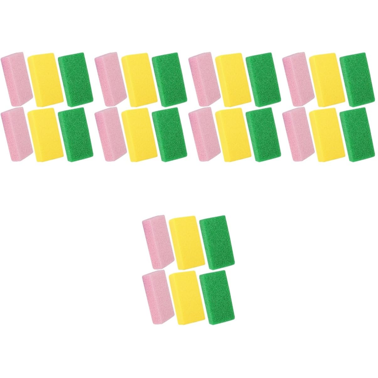 FRCOLOR 30pièces Pierre Pour Pédicure De Outils De Gommage Des Peaux Mortes Élimine Callosités Et Peau Morte Pour Doux Et Sains Pour Usage Domestique Et Salon