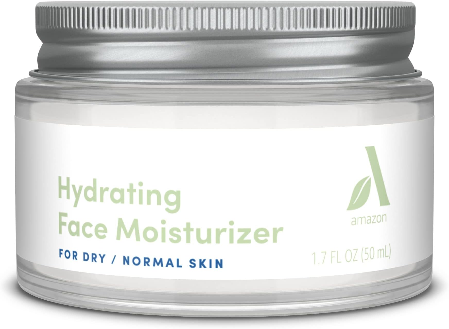 Amazon Aware Hydrating Face Moisturizer, Vegan, Formulated without Fragrance, Dry to Normal Skin, 1.7 fl oz