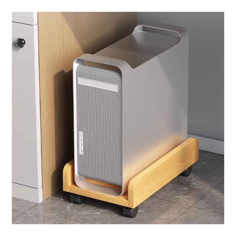 Akcesoria komputerowe Mobile CPU Stand Cart，Universal Wheel PC Tower Stand Home Office PC Stand CPU Stand for Floor Carpet Gaming PC Case Stojak na wieżę komputerową