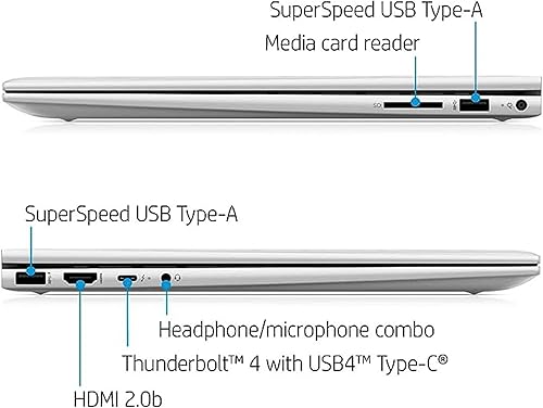 Miniatura 4 de HP ENVY x360 Laptops con pantalla táctil para estudiantes universitarios y negocios, 15.6 pulgadas FHD 12 generación Intel Core i7-1260P, 32 GB de