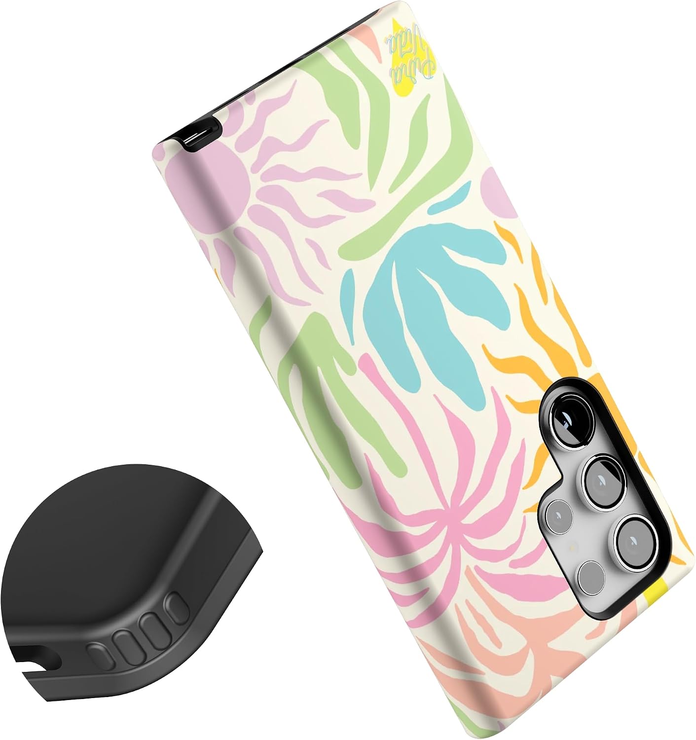Casely Galaxy S24 Ultra Case | Pura Vida | Oasis | Essential Slim Dual-Layer Protective Design