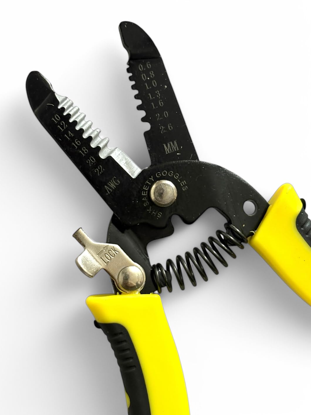 EPITECH MART 6 in 1 Multibit Double Sided Screwdriver Reversible Screwdriver Set kit 7" Multi-Purpose Electrical Wire Stripper Cable Cutter, PVC Electrical Tape 2