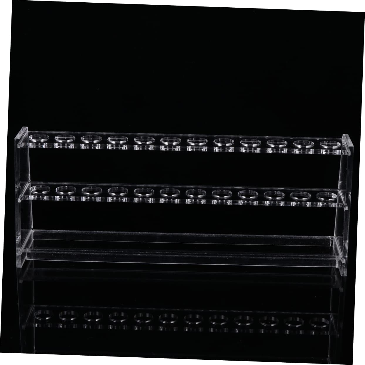 Ciieeo 2 Set per Provette Trasparente Design Smontabile per Laboratorio Scolastico Accessorio Pratico e Stabile per La Pulizia e Organizzazione