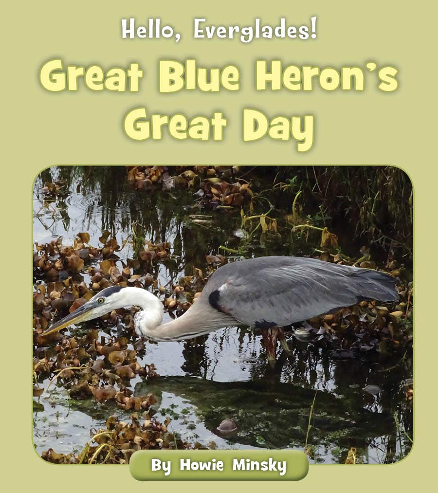 Great Blue Heron's Great Day (Hello, Everglades!)