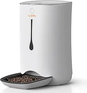 WOPET 7L Automatic Dog Feeder, Automatic Pet Feeder for Dogs and Cats, Cat Food Dispenser with Protion Control, Voice Recorder, Programmable Timer for up to 5 Meals Per Day asin的图片