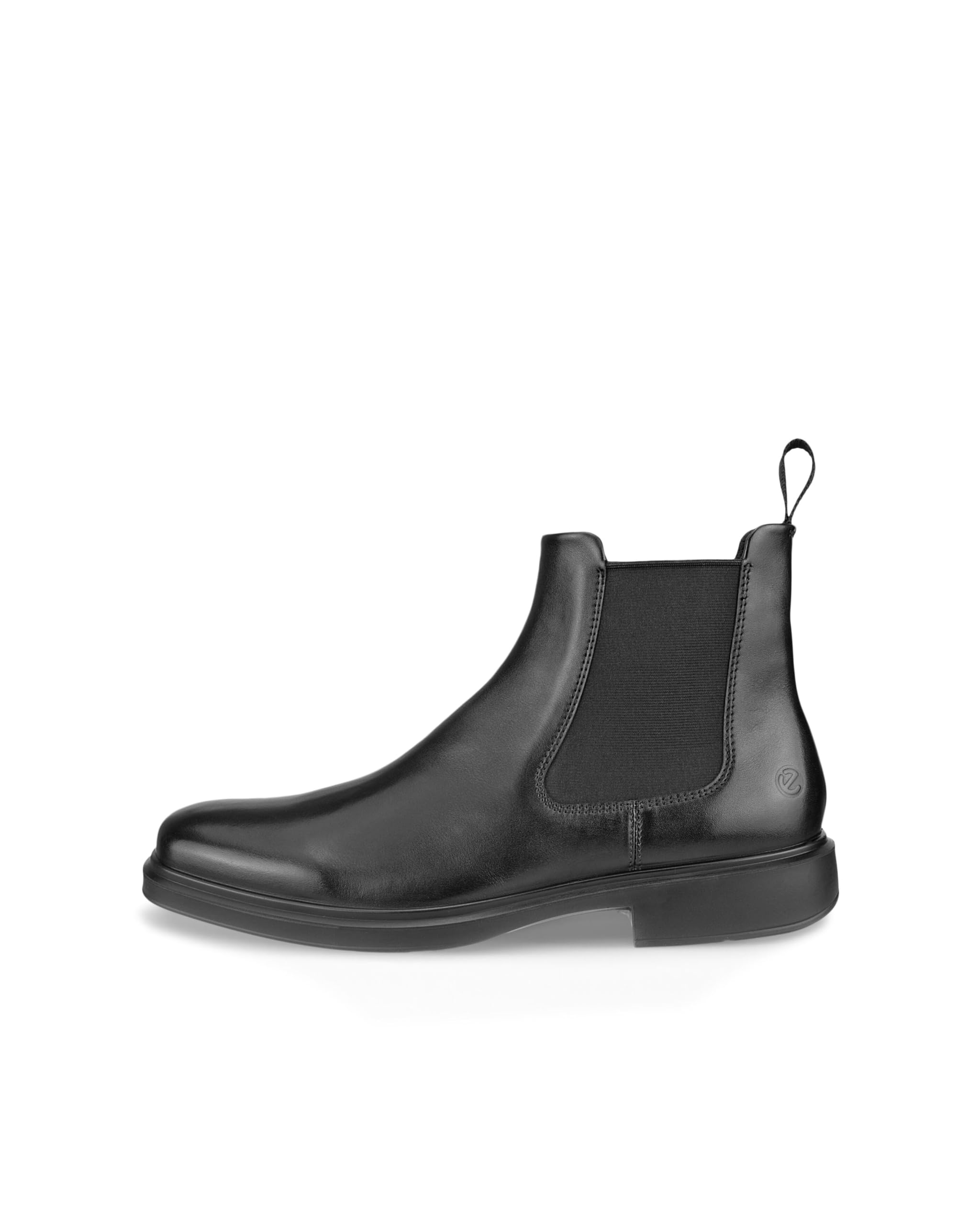 ECCO MEN\'S HELSINKI 2.0 DOUBLE GORE CHELSEA BOOT, BLACK SMOOTH LEATHER, 9-9.5 Men main image 3