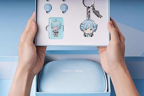 Vista 9 de 8Bitdo Ultimate 2.4G Wireless Controller for PC, Android, Steam Deck, and Apple - Chongyun Edition (Officially Licensed by Genshin Impact)