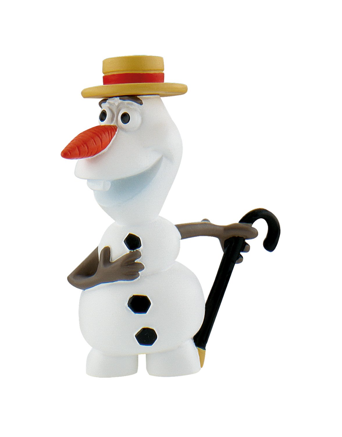 Bullyland Spielfigur Olaf mit Hut – Disney Frozen Fever, ca. 6,5 cm