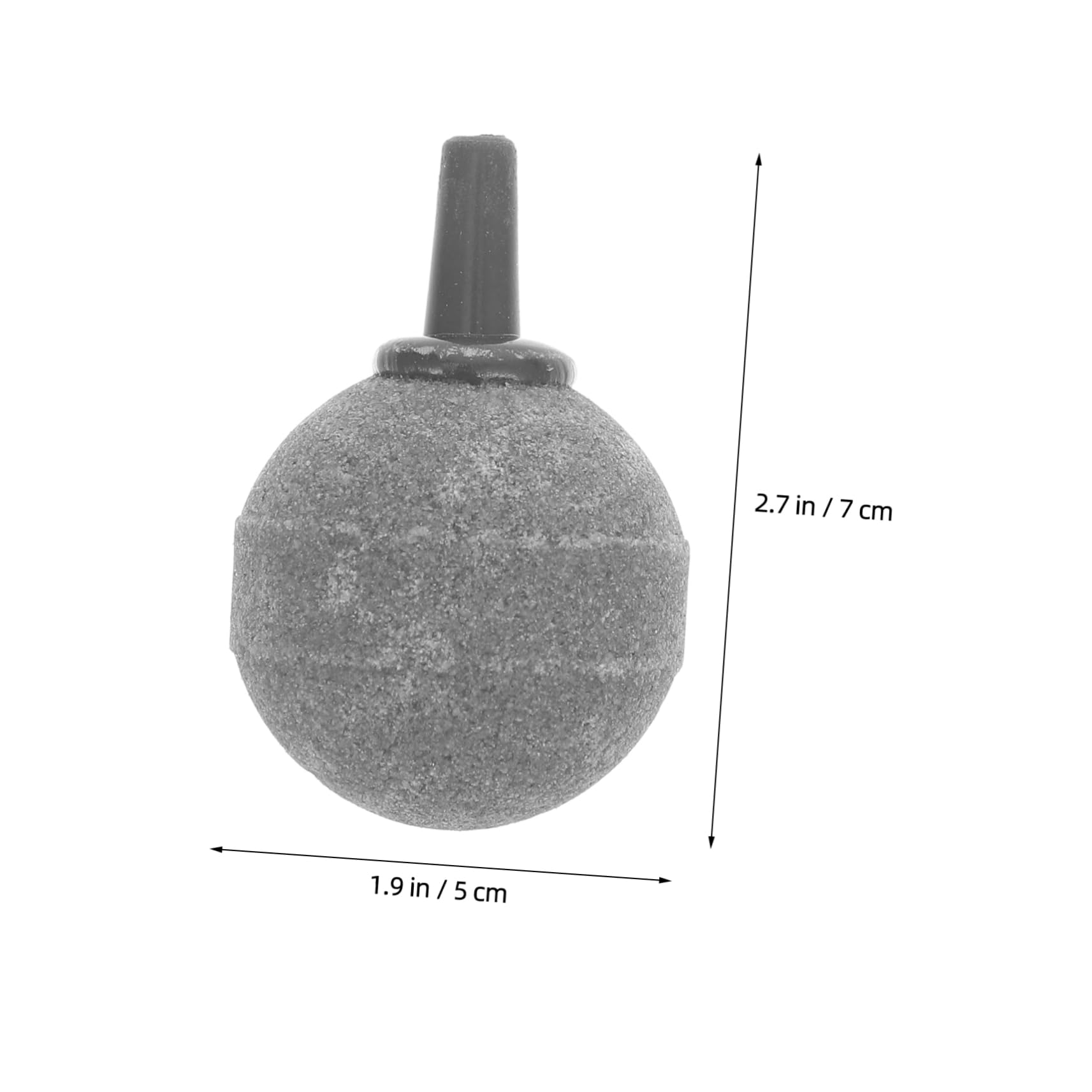 ibasenice 10 pièces à Air pour Aquarium de Diffuseurs à Bulles Pierre pour Réservoirs et Durables Améliorez Oxygénation de Votre Aquarium