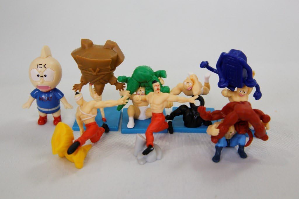 Amazon Dydoダイドー 世界一のバリスタ キン肉マン７人の悪魔超人編フィギュア バラバラミート君 全７種セット おもちゃ おもちゃ