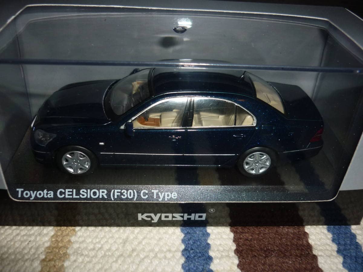 1/43 Kyosho セルシオ（F30） Amazon | 京商 1/43 セルシオ F30 Cタイプ ダークブルーマイカ