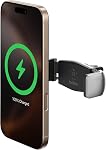 Belkin Universal Car Vent Mount for iPhone, Samsung Galaxy and Most Smartphones up to 5.5" (Latest Model)(F7U017bt), Black and Silver