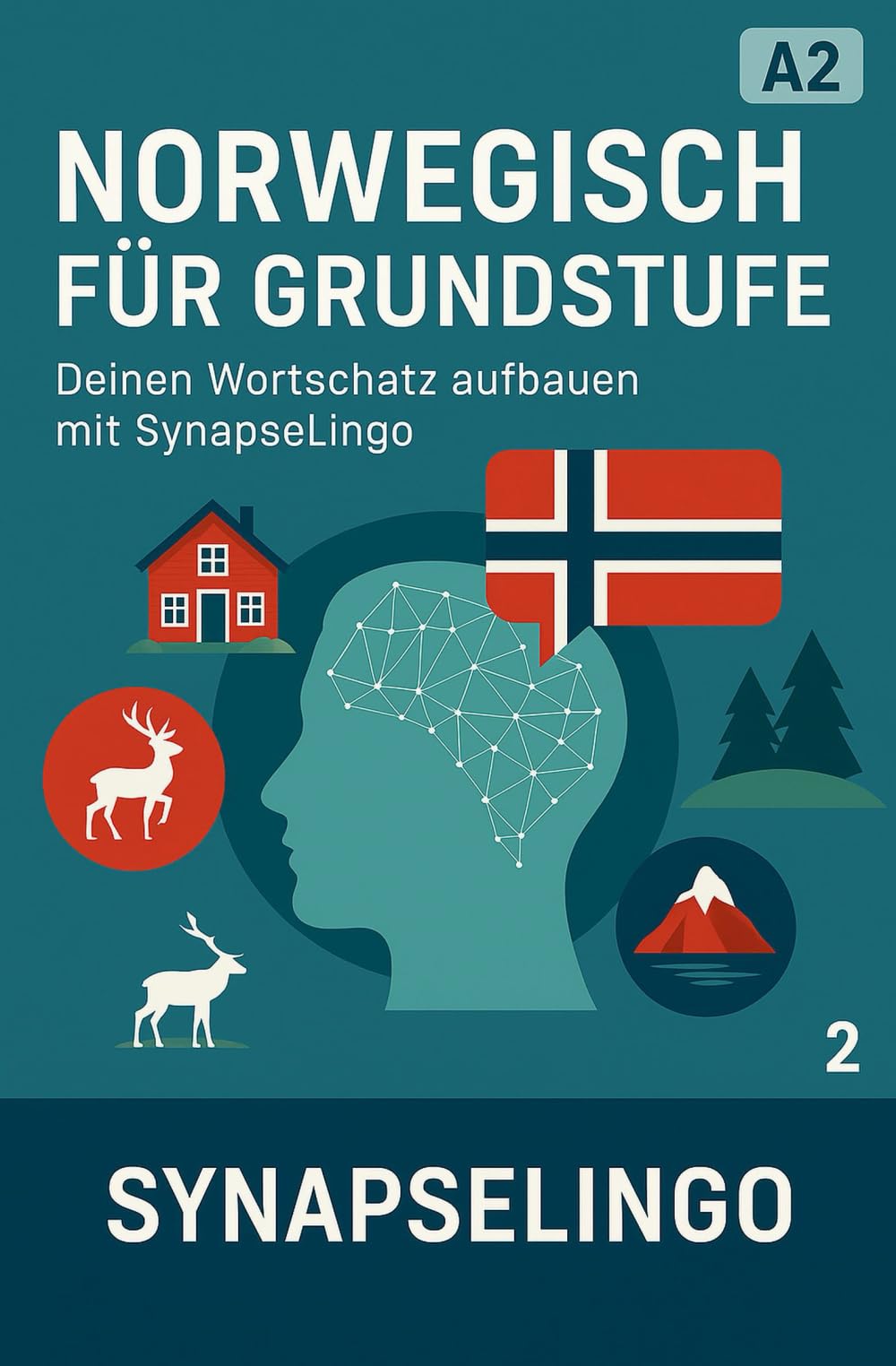 Norwegisch für Grundstufe: Deinen Wortschatz aufbauen mit SynapseLingo (Norwegisch lernen)