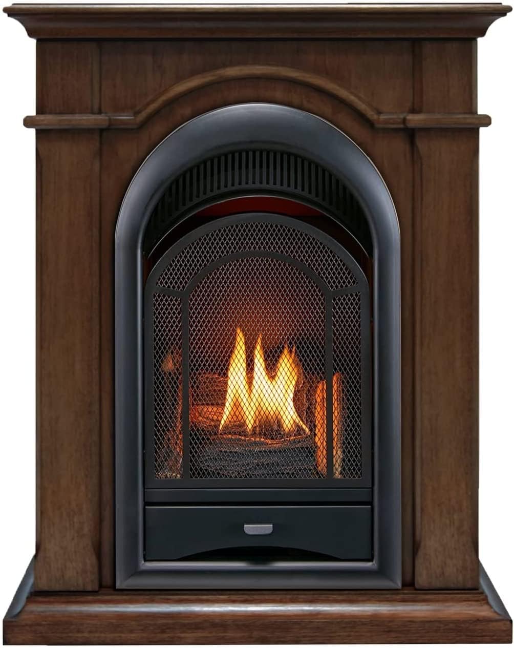 Dual Fuel Ventless Gas Fireplace System with Nepal Ubuy