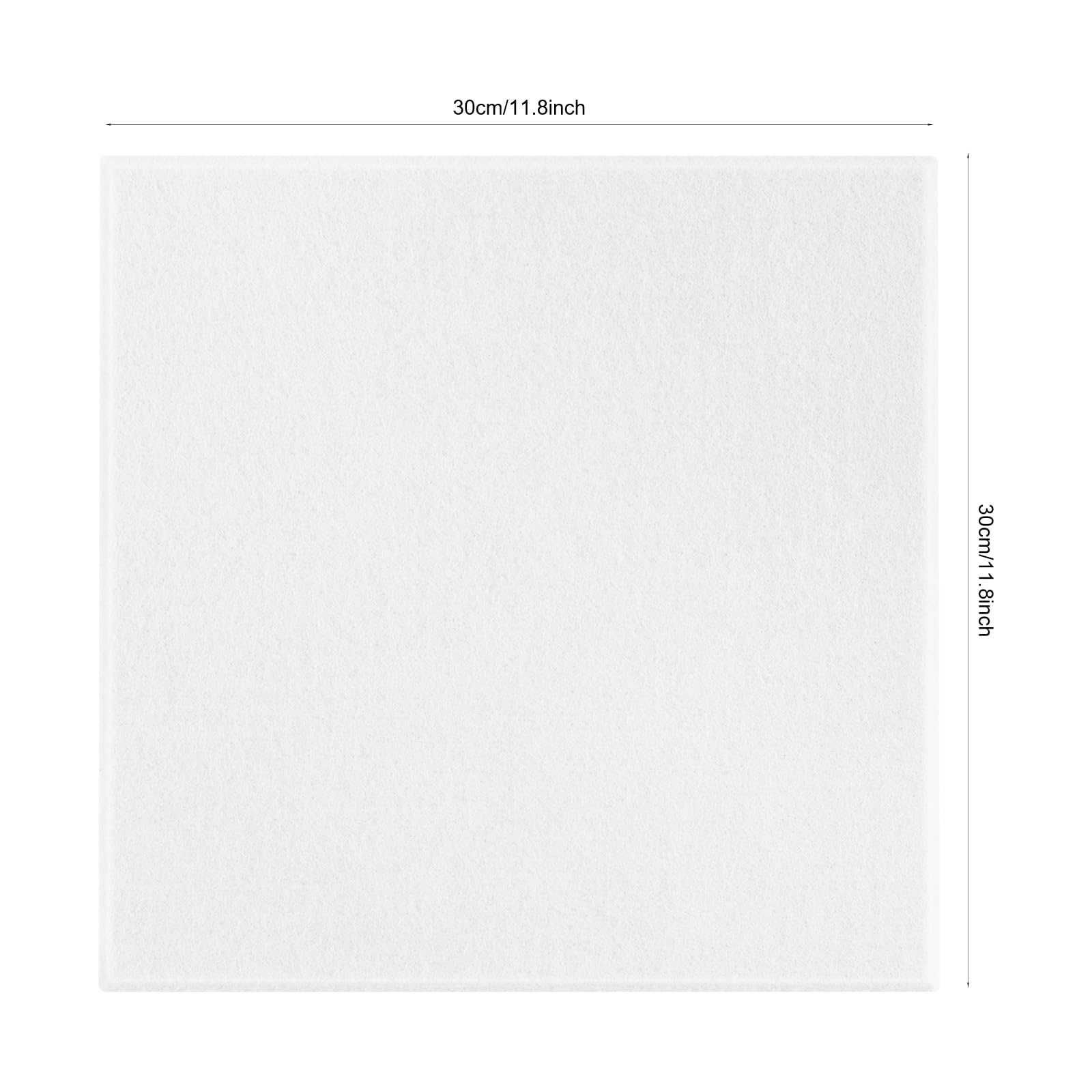 18 paneles acústicos autoadhesivos, 30 x 3 0 x 0,9 cm, placas acústicas de poliéster, paneles acústicos para aislamiento acústico para paredes y techos, NRC 0,95 para estudio, oficina