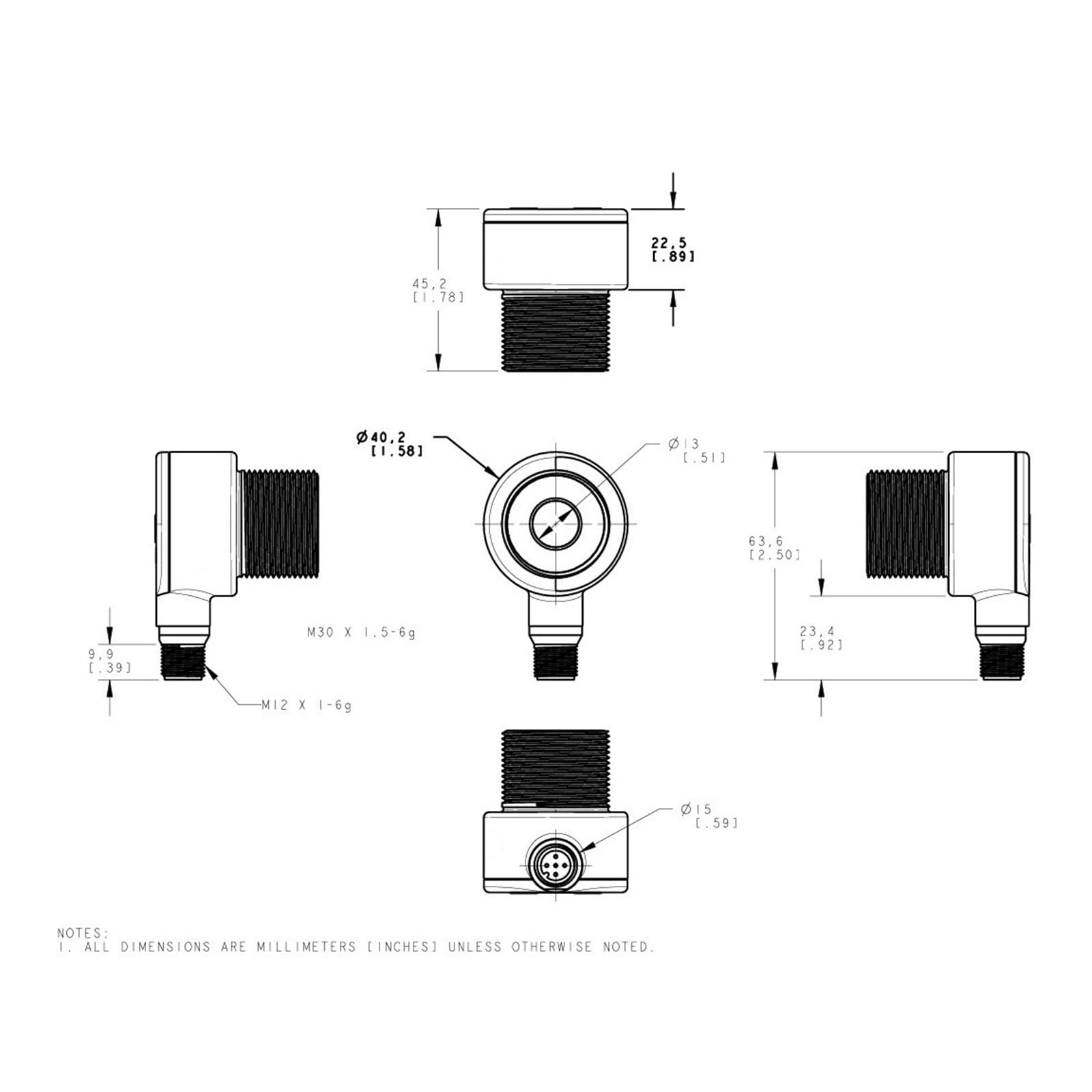 Sensore industriale T30UDNAQ