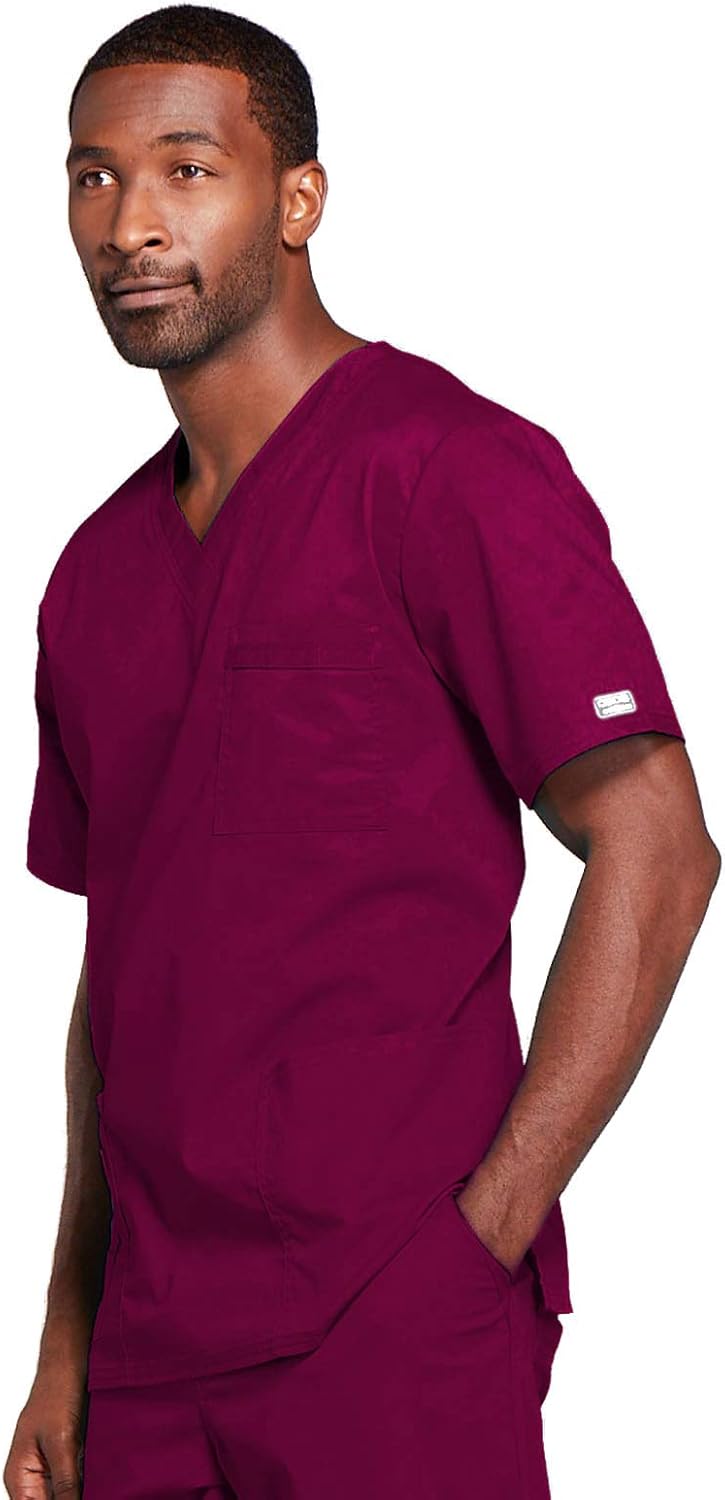 Cherokee WW Core Stretch Scrubs for Women and Men V-Neck Scrub Top