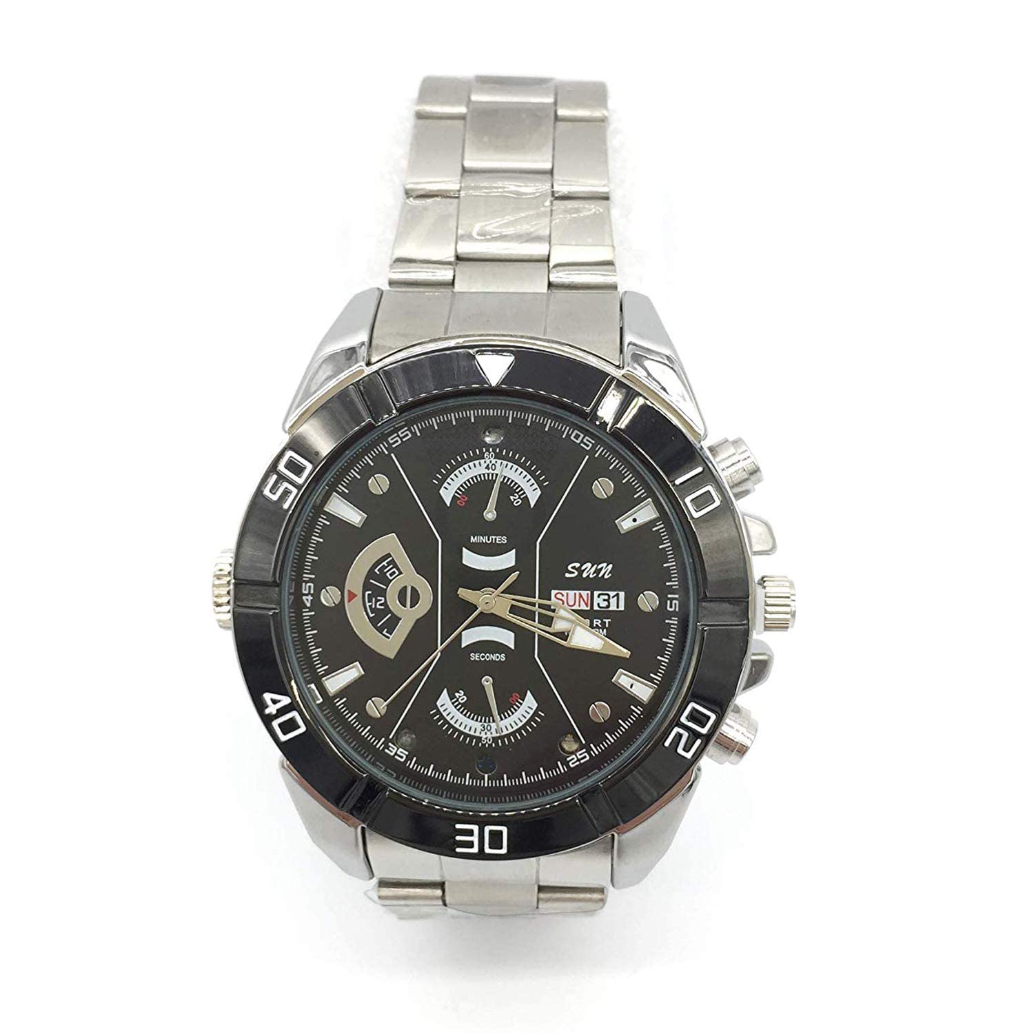 KZLYNN 4K Wrist Watch, Audio Video Recorder, 95° Viewing Area, Wired Security Camera Including 32GB Card, 2 Hours Working Time-image-6
