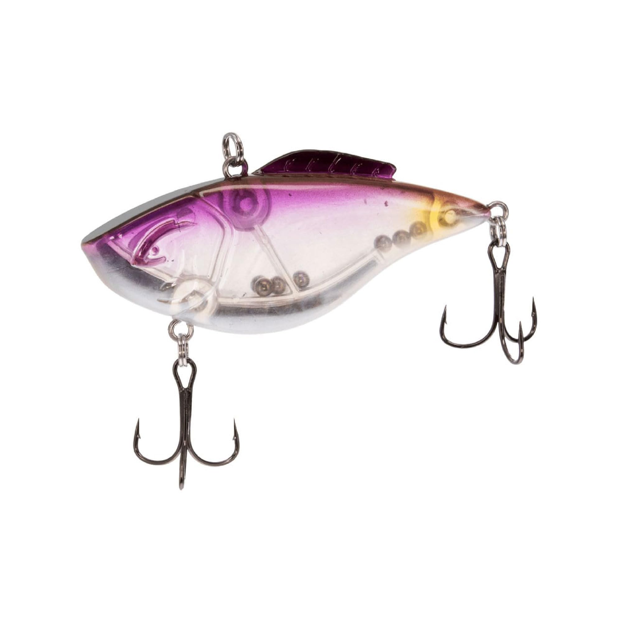Bill Lewis Hammer-Trap - Freshwater Lifelike Lipless Crankbait Fishing Lure with Mustad Triple Grip Hooks, 3/8 Oz - 5/8 Oz
