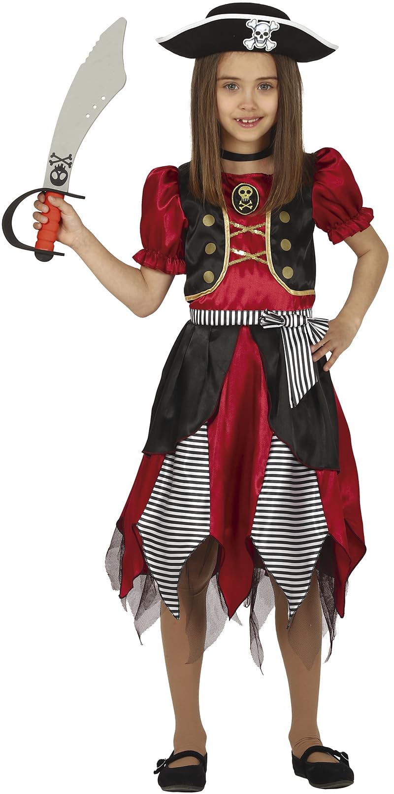 Fiestas Guirca Girls Pirate Costume 10-12 Years