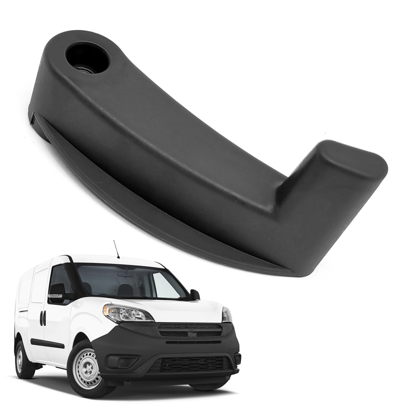 Cargo Door Release Handle Compatible with Ram Promaster 1500 2500 3500 2014-2021 Rear Door Driver Side Replaces 1ZP90JXWAB