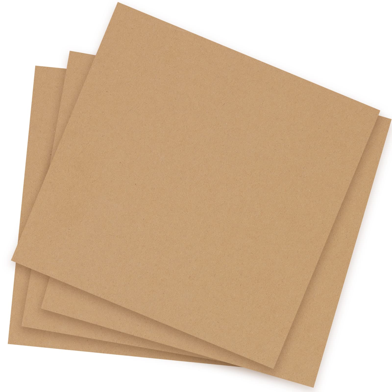 MUKLEI Confezione da 60 fogli di cartone ondulato, spessore 3 mm, fogli di cartone ondulato, fogli di cartone Kraft piatti per spedizione, spedizione, spedizione, artigianato