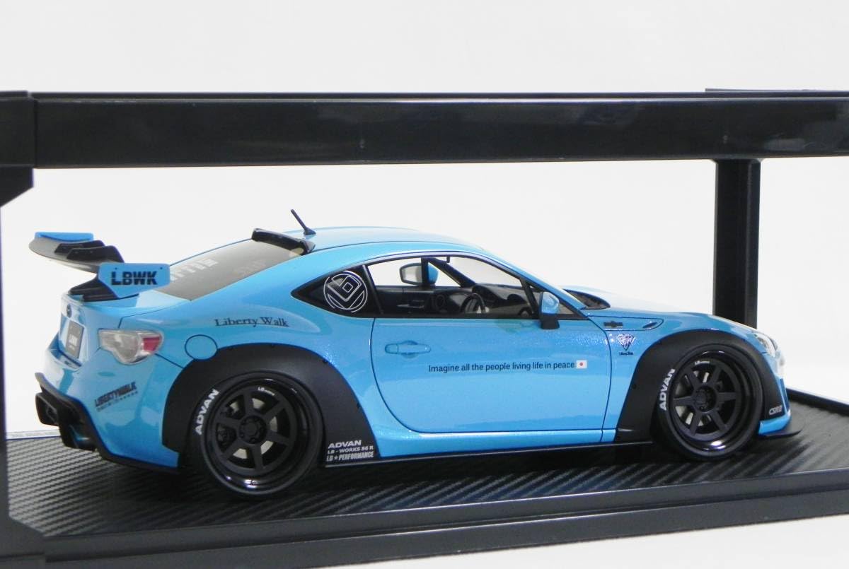 リバティウォーク　イグニッションモデル Amazon.co.jp: IG 2669 1/18 LB nation 86 WORKS Full Complete