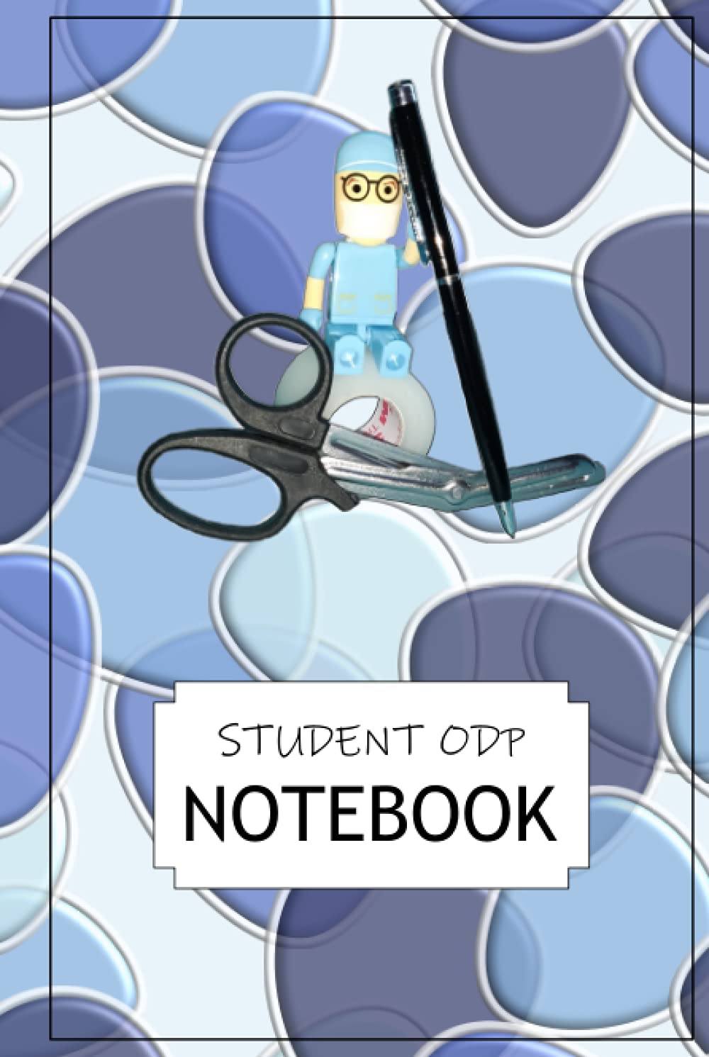 Student ODP Notebook: Lined and plain Notebook for Student ODPs to take on their placements. 5.5" wide by 8.5" high. Watermarked pages with Tools Of ... pages. Plain on left, ruled lines on right.
