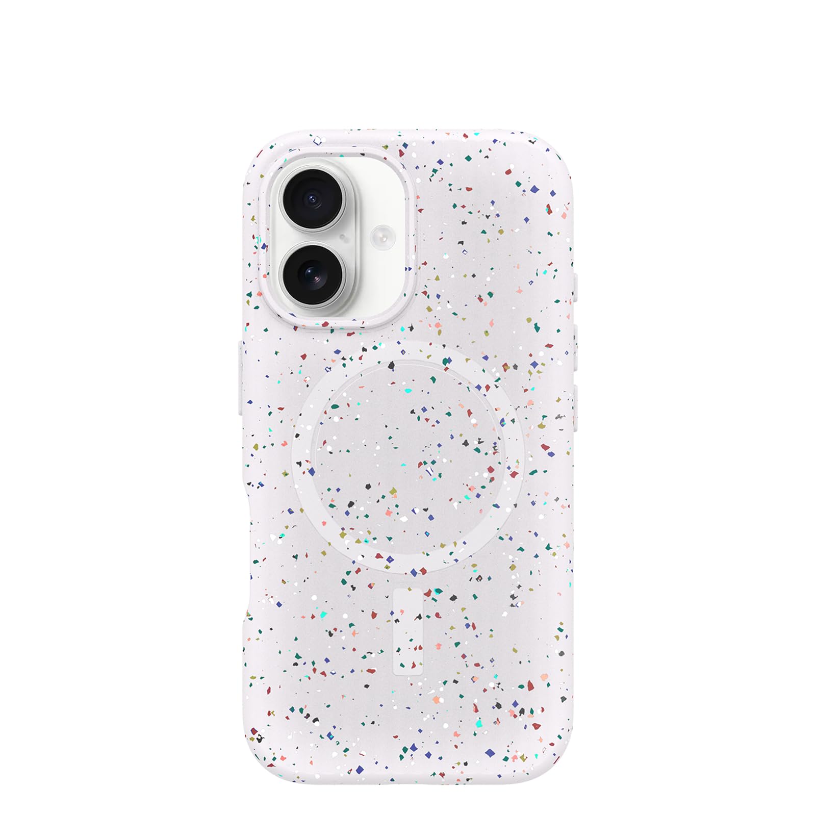 OtterBox Symmetry Series Core for MagSafe Hülle für iPhone 16, stoßfest, sturzsicher, ultraschlank, dünne schützende Hülle, 3X getestet nach Militärstandard, Weiß