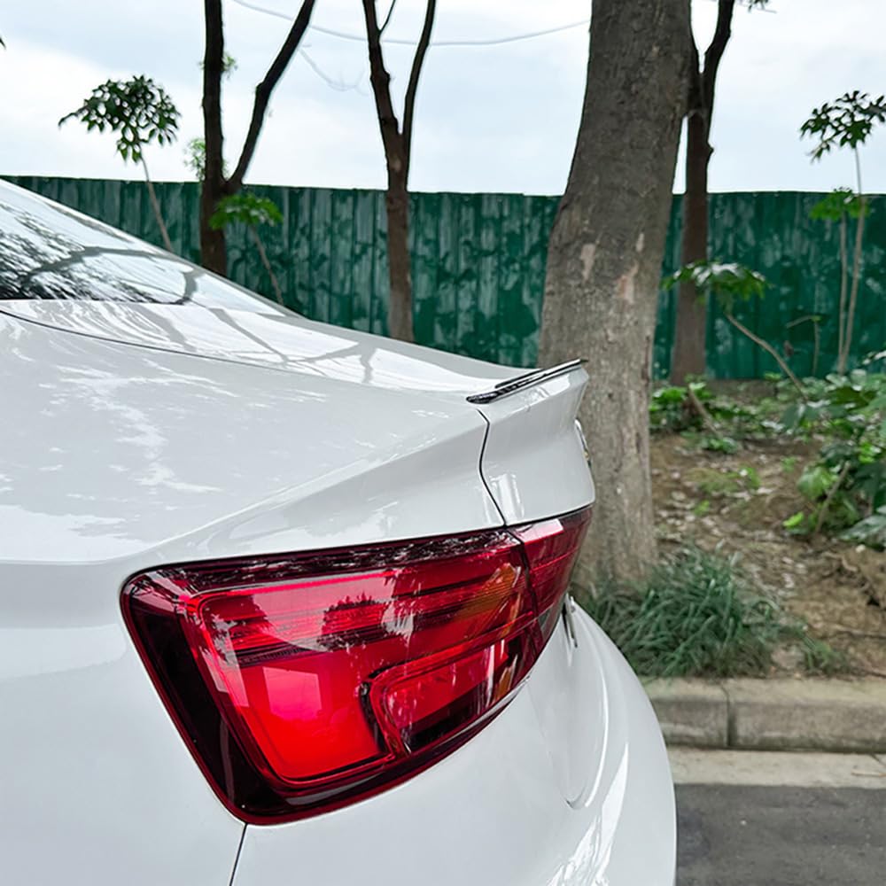 AUTO-STYLE Spoiler arrière compatible avec Audi A3/S3 (8V) Sedan 2013-2020 (ABS Noir Luisant)